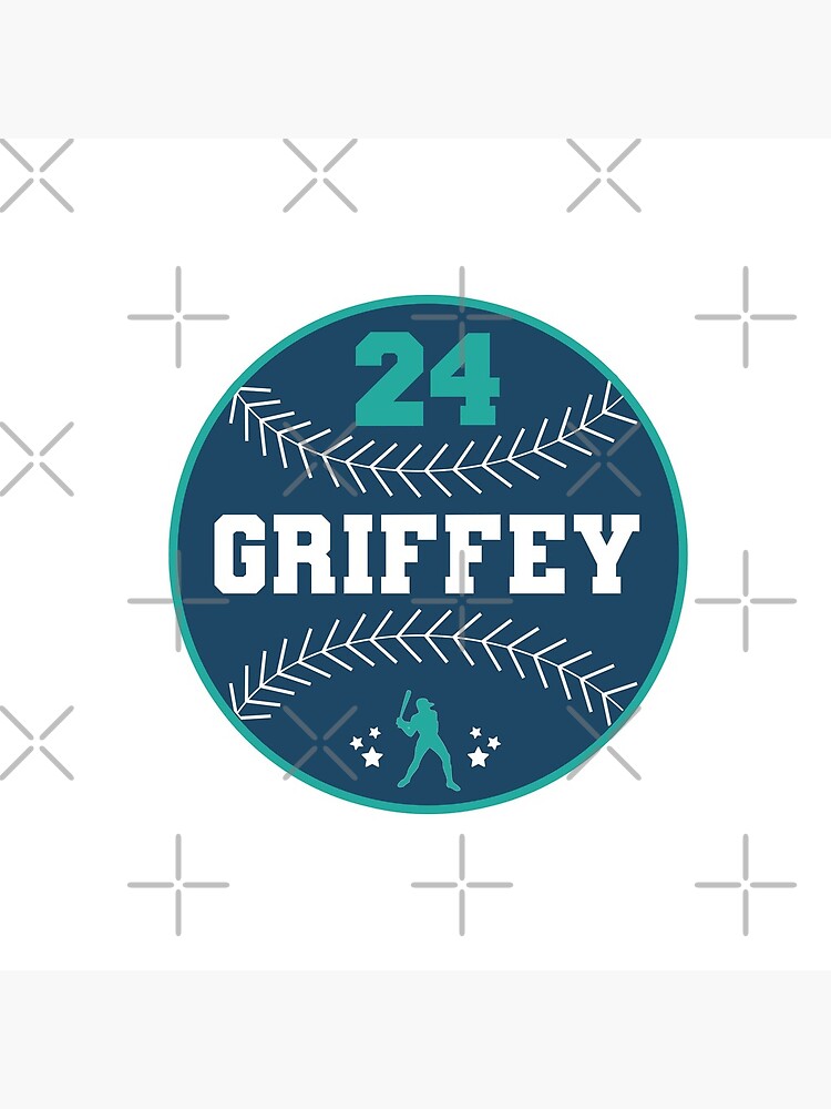 24 Ken Griffey Jr, The Kid, Seattle Redro Baseball, Ken Griffey Junior,   Cap for Sale by ahmedelatitt