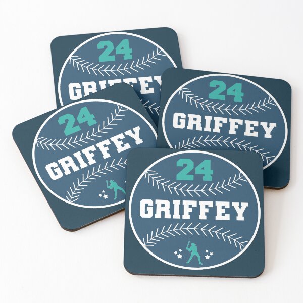 Item preview, 24 Ken Griffey Jr, The Kid, Seattle Redro Baseball, Ken Griffey Junior,  designed and sold by ahmedelatitt.