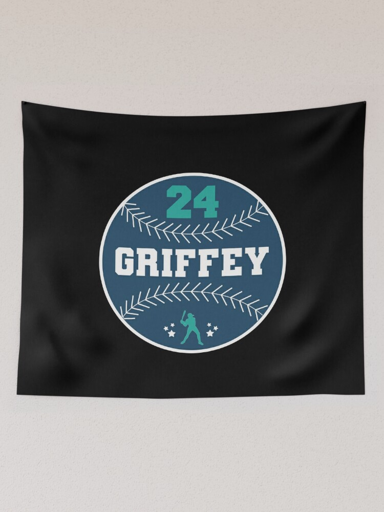 NCAA Mens Vintage 2016 Hall Of Fame 24 Ken Griffey Jr. Teal