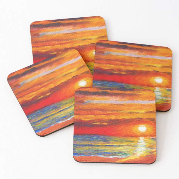 Item preview, Ocean Sunset designed and sold by LesSharpeArt.