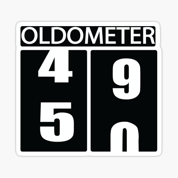 Oldometer Stickers | Redbubble