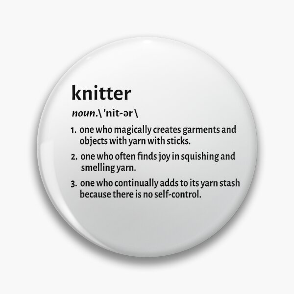 Item preview, Knitter definiton designed and sold by itswithaness.