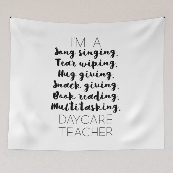 Item preview, Daycare Teacher Things designed and sold by ArtworkBySarahN.