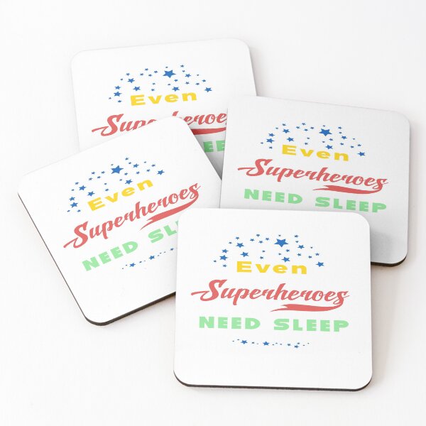 Item preview, Even Superheroes Need Sleep. designed and sold by larssenhere.