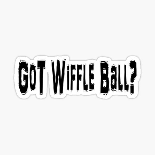 Wiffle Ball Stickers | Redbubble