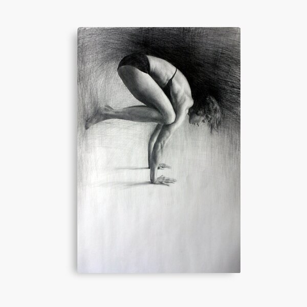 Bakasana Canvas Print