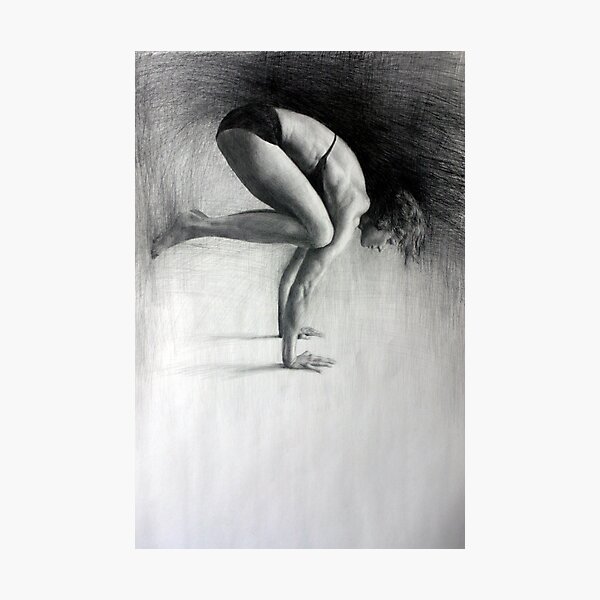 Bakasana Photographic Print