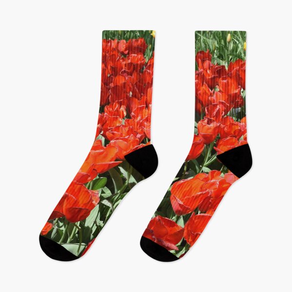 Item preview, Red tulips designed and sold by Linnys-Designs.