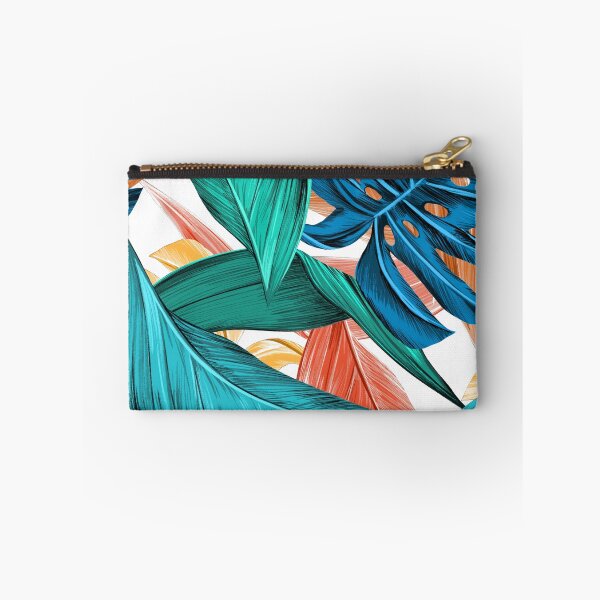 Item preview, Large colorful tropical leaves designed and sold by Jenmag.