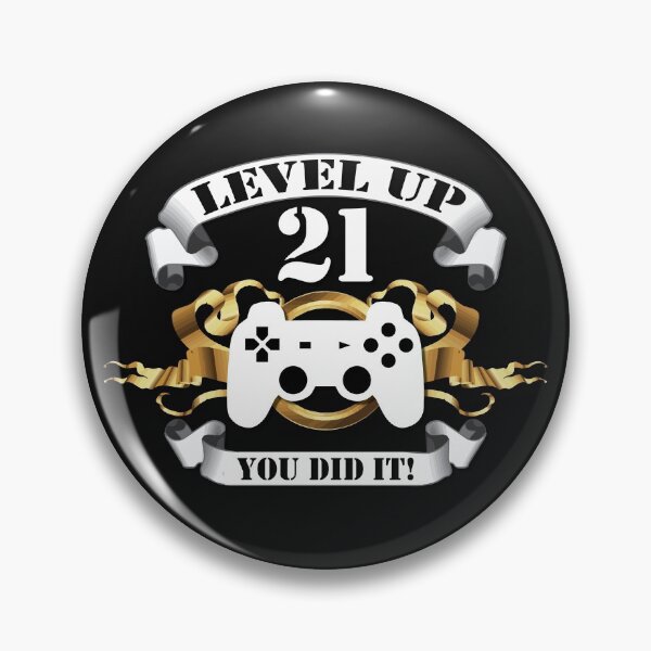 Item preview, Finally level 21 - 21st birthday designed and sold by Cutebutfunny.