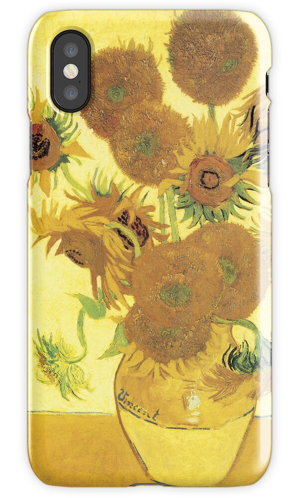 "Van Gogh iPhone 5 Case - Sunflowers " iPhone Cases ...