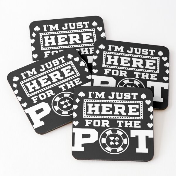 Item preview, Here For the Pot Poker Lover Gift Design Idea  design designed and sold by Lisbob.