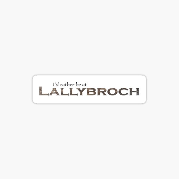 Aperçu de l'œuvre Je préfère être à Lallybroch créée et vendue par WanderingBark.