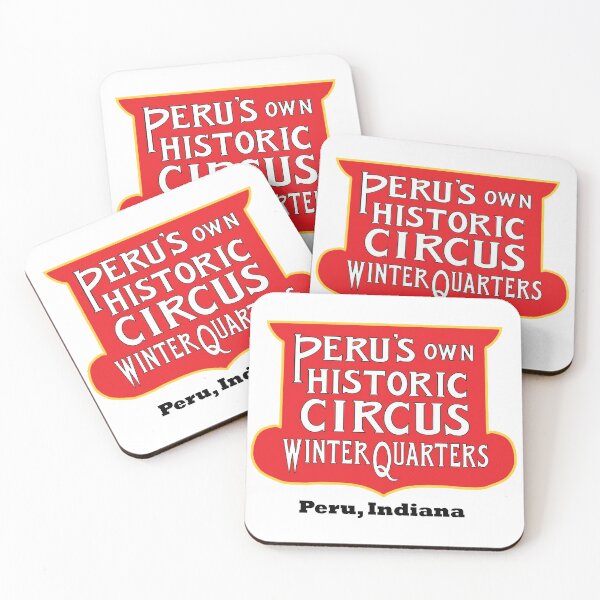 Item preview, Peru's Own Historic Circus Winterquarters Shield Logo designed and sold by JoePluto.