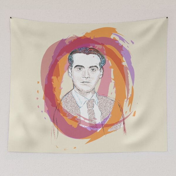 Item preview, Portrait tribute to Federico García Lorca.  designed and sold by Emi Yañez.