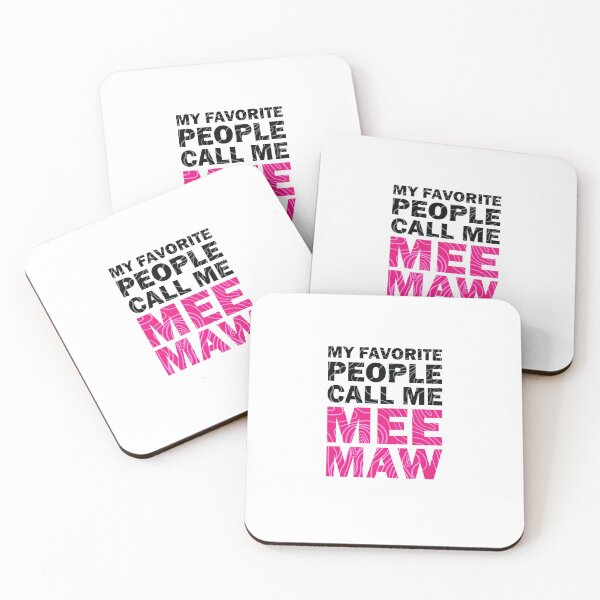 Item preview, Mi gente favorita me llama Meemaw designed and sold by TheMattDesigns.