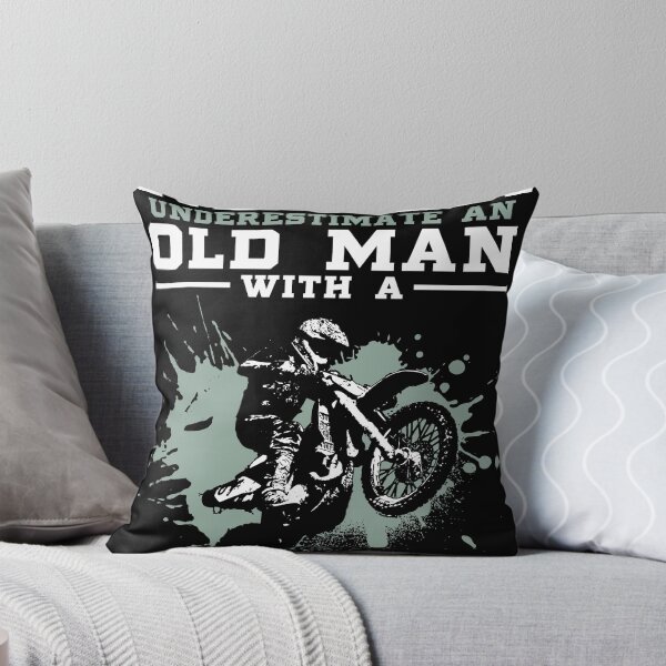 Item preview, Old Man With A Dirt Bike Fun Gift Design Idea product designed and sold by Lisbob.