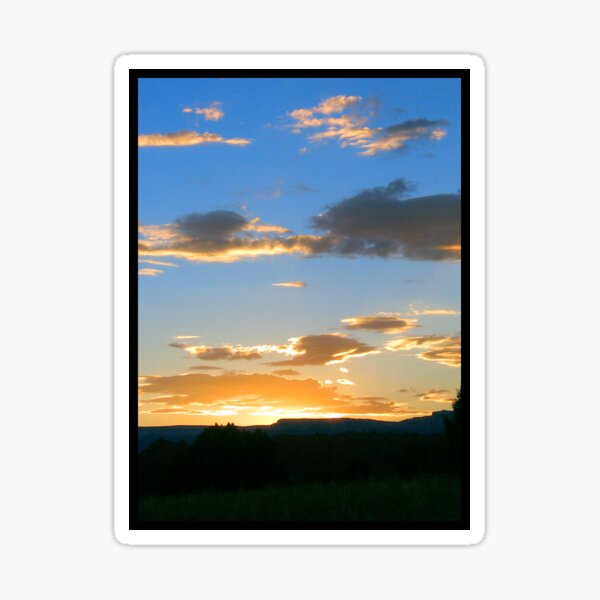 Utah Sunset Sticker