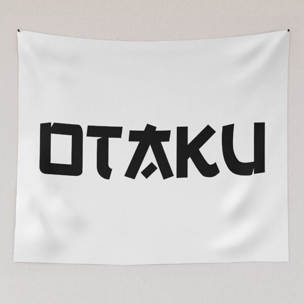 Item preview, OTAKU (japanese style letter) - Black Letters designed and sold by AmpersandCuster.