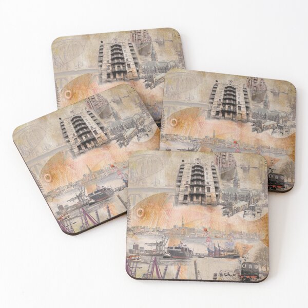 Item preview, Hamburg Collage by Paintpictures designed and sold by Pioooh.