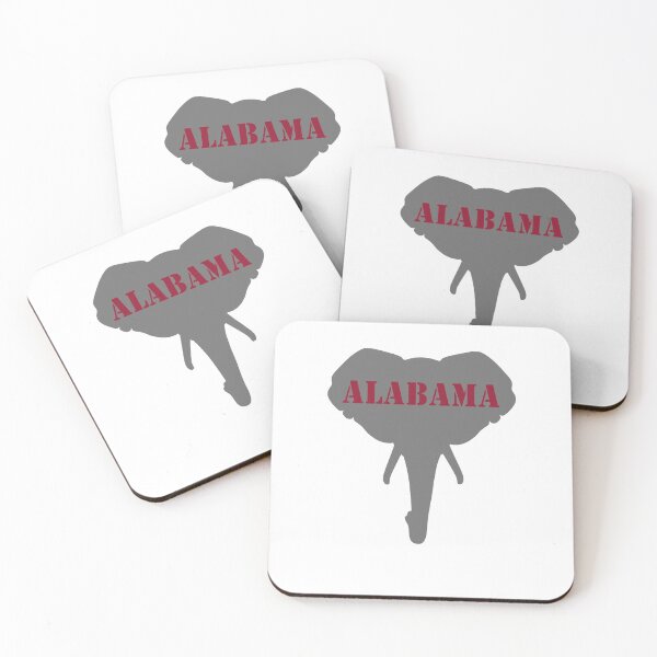 Item preview, Alabama Face Mask, Alabama State Elephant designed and sold by peachyline.