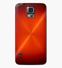 Red Stainless Shiny Steel Metal Case/Skin for Samsung Galaxy