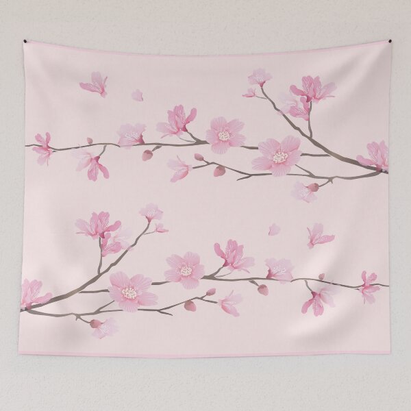 Item preview, Cherry Blossom flower plant - Pink designed and sold by designenrich.