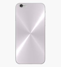 Silver Stainless Shiny Steel Metal iPhone Case