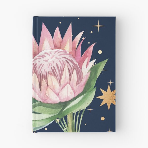 Item preview, Magic Stars and Tropical Bouquet Palm Leaf - Navy designed and sold by Breece.