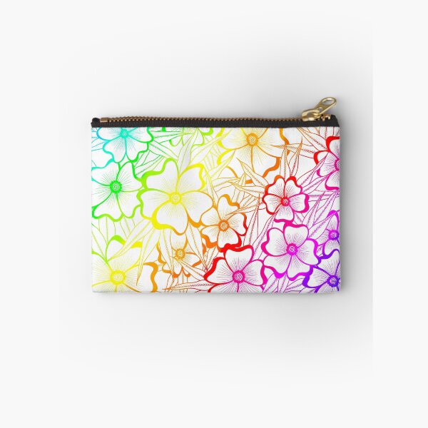 Item preview, Rainbow inked flowers designed and sold by Handmadebyjessm.