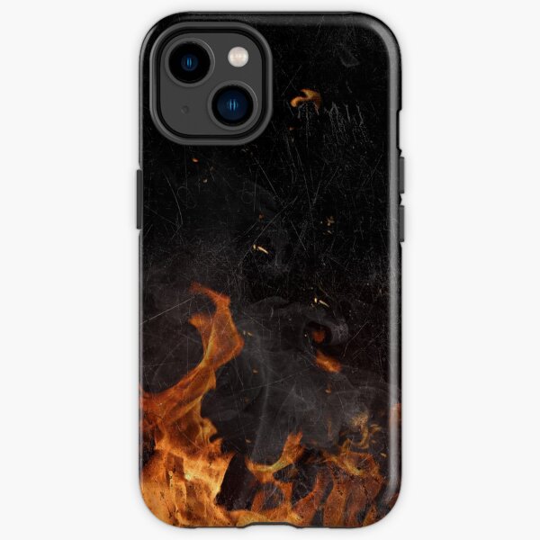 Flammenfeuerhintergrund iPhone Robuste Hülle