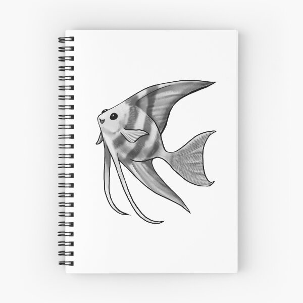 Item preview, Silver Striped Angelfish designed and sold by Jennifer Stolzer.