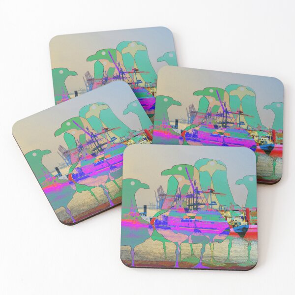 Item preview, Port of Hamburg or the Seagull by Paintpictures designed and sold by Pioooh.