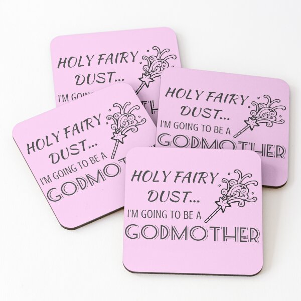 Item preview, Funny Godmother Announcement for New Godparent Design designed and sold by Hopscotch Shop Designs.