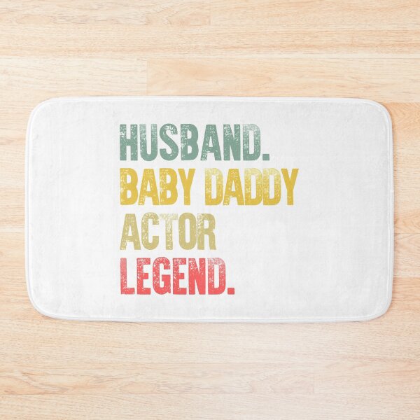 Item preview, Funny Men Vintage T Shirt Husband Baby Daddy Actor Legend designed and sold by Bendthetrend.