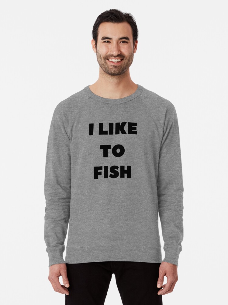 Men's Long Sleeve Sarcastic Men's Fishing Shirt, Present for