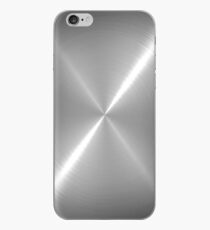 Silver Stainless Shiny Steel Metal iPhone Case