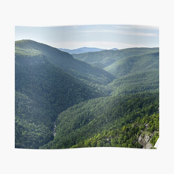 "Appalachian Mountains Linville Gorge Tapestry" Poster by mbarimo7  Redbubble