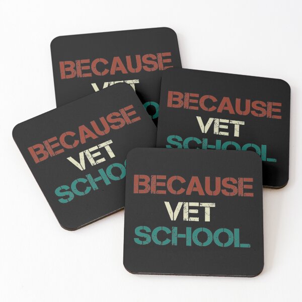 Item preview, Because Vet School  :Vet , Veterinarian, I'll be there for you, Neuter, Animal, Dog , dog Doctor, Veterinarian Gift, Veterinary ,vintage style  designed and sold by Chamssou.