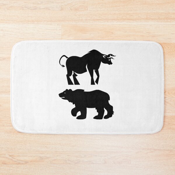 Item preview, Bull Bear stock market designed and sold by digiluminate.