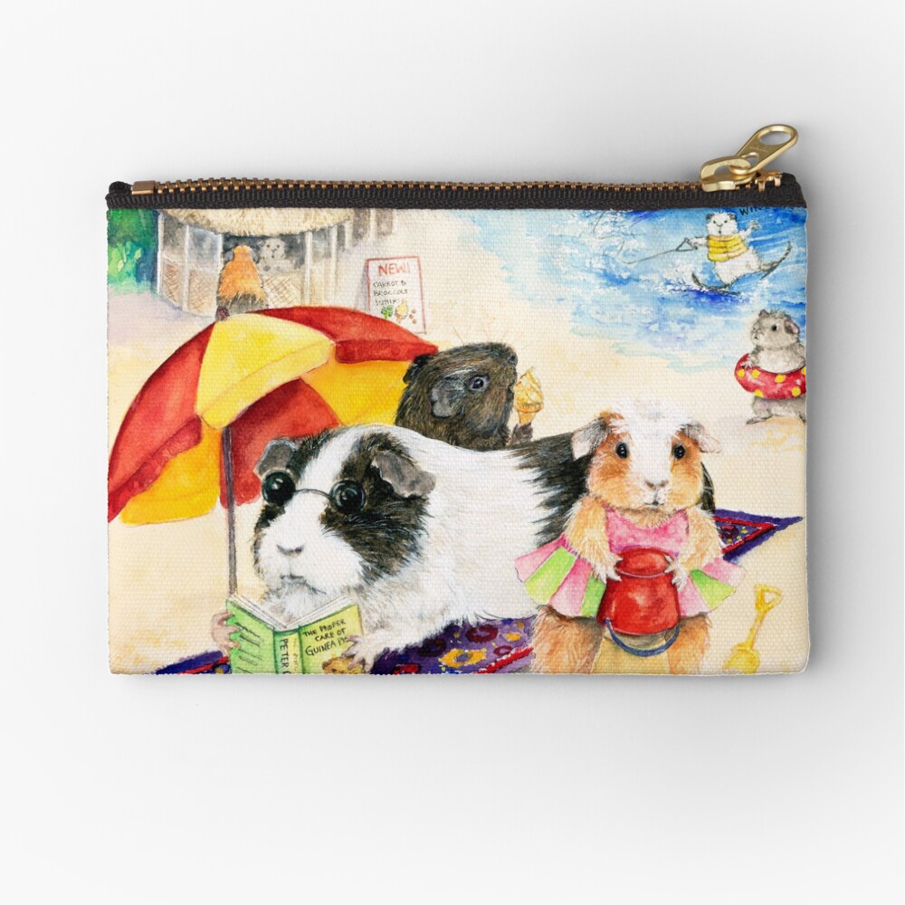 The Beach Zipper Pouch