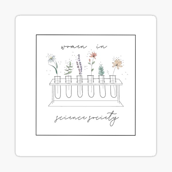 Garden of Test Tubes Sticker
