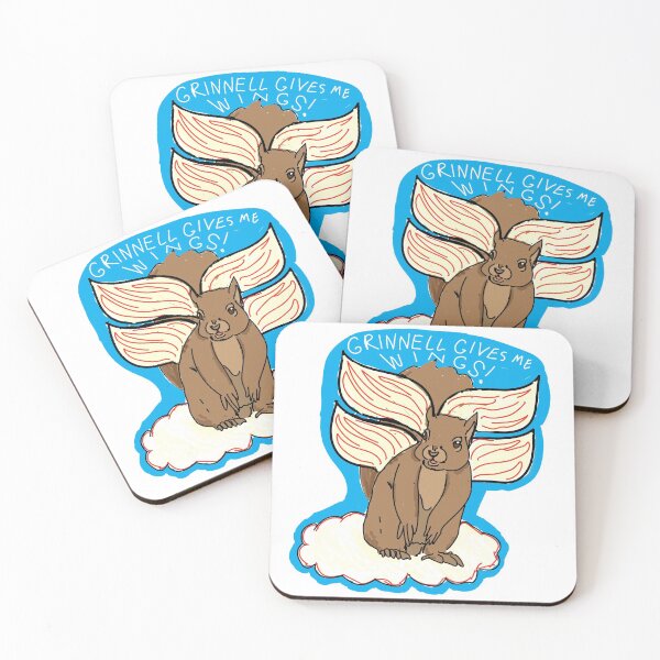 Item preview, grinnell gives me wings emblem designed and sold by eseehorn.