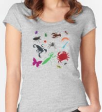 I Am Thankful For Arthropods Fitted Scoop T-Shirt