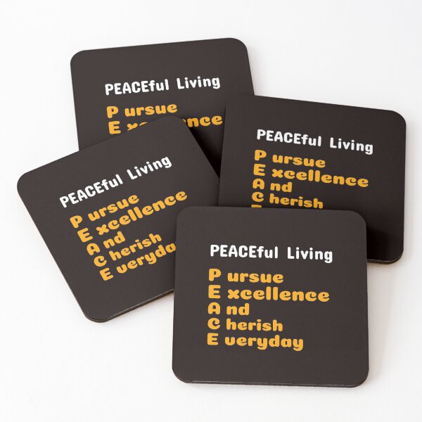 Item preview, How to Live Peacefully designed and sold by Byrd Baggett.