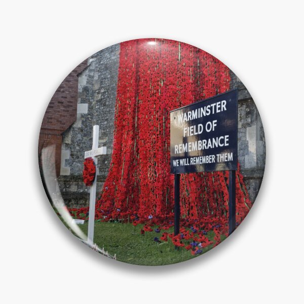 Item preview, Warminster Town Hand-Knitted Poppies designed and sold by Andy Harker.