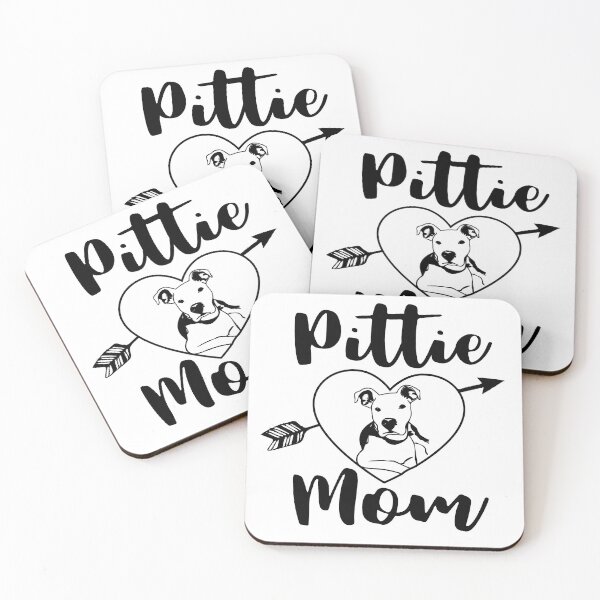 Item preview, Pittie Mom Heart designed and sold by PrettyPittie Shop.