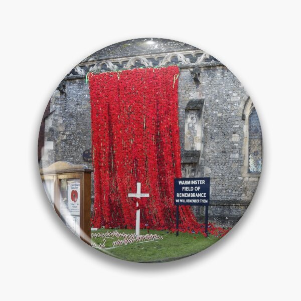 Item preview, Warminster Town Hand-Knitted Poppies designed and sold by Andy Harker.