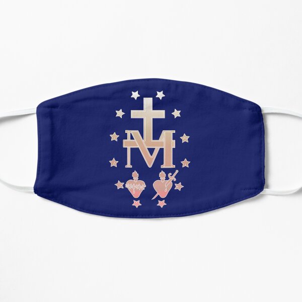 Miraculous Medal (Médaille miraculeuse) Medal of Our Lady of Grace Flat Mask