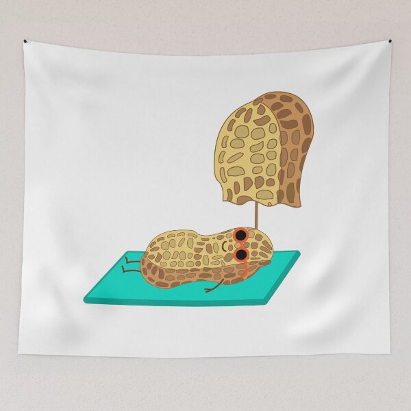 Item preview, Funny peanut on the beach designed and sold by spontania.